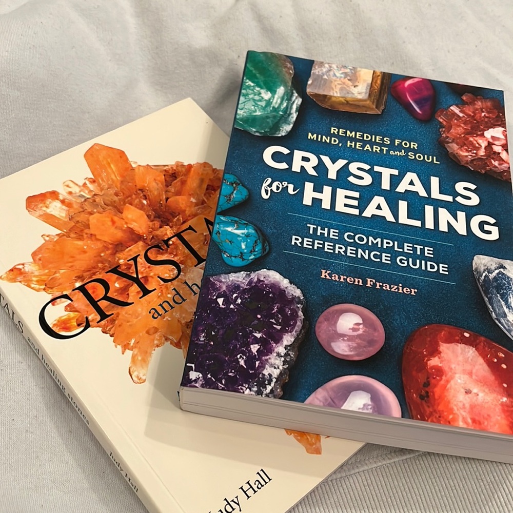 Crystal-chakra-healing book bundle.